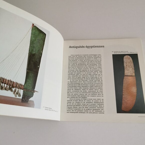 Le Louvre Museum Guide Book FRENCH Vintage 1986 Paris France Art Gallery - Picture 8 of 11